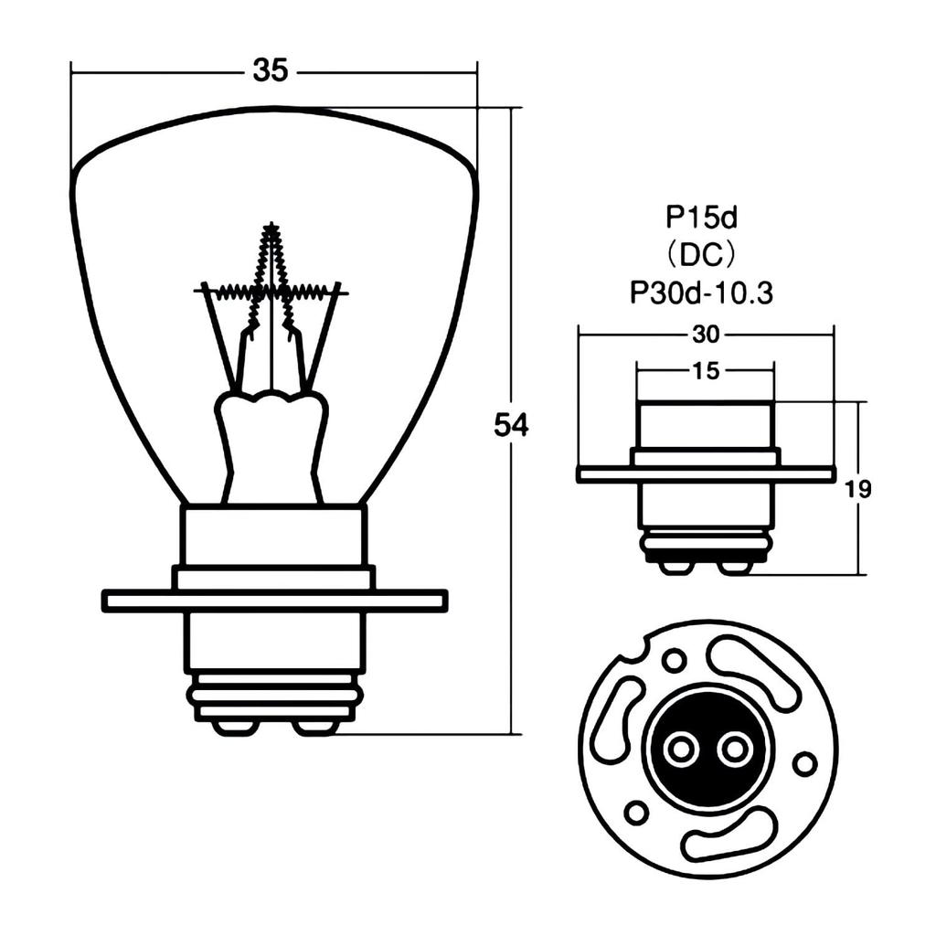 Stanley Electric Double Bulb with 24V Pack of A5691U (STANLEY) Brim, 60W, 10,