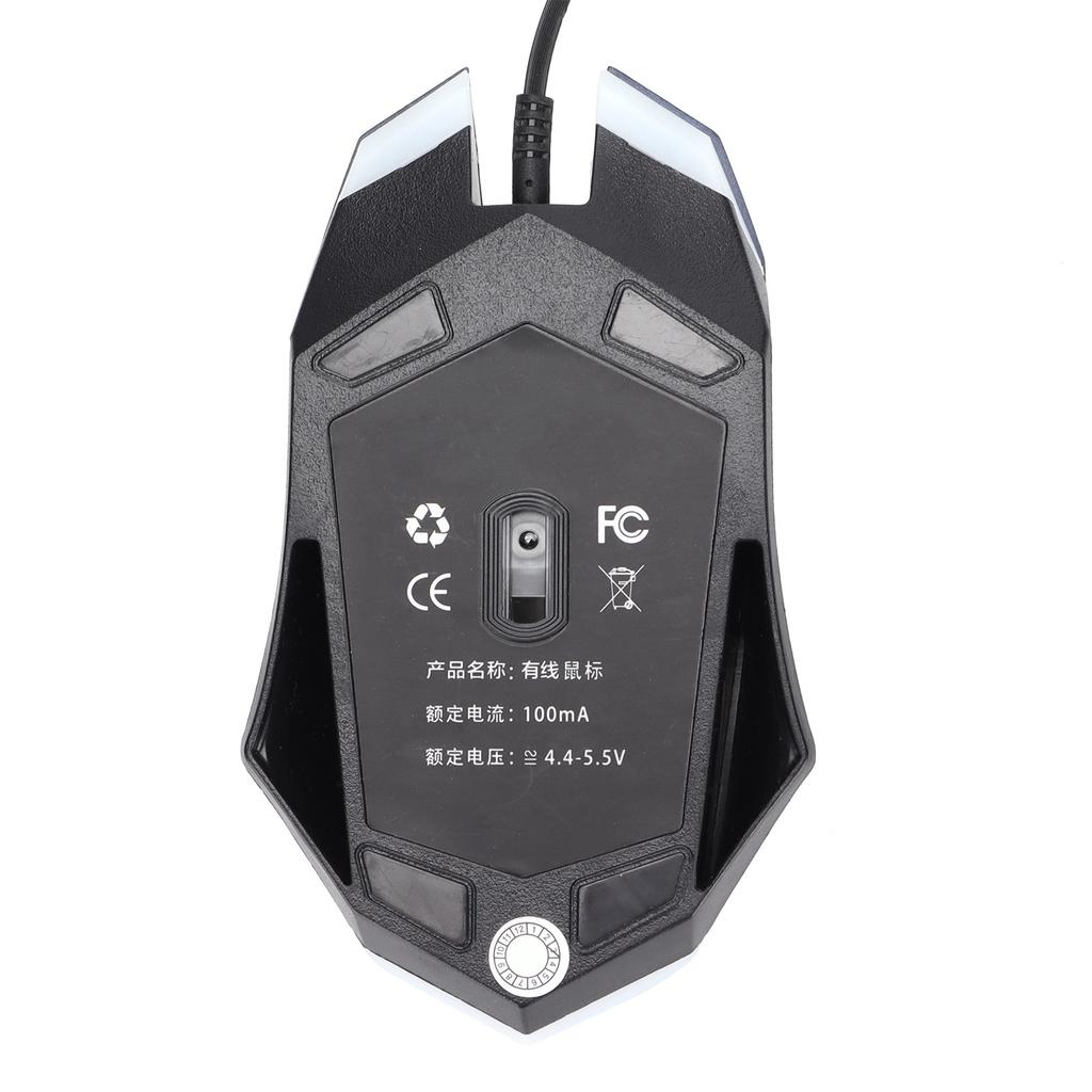 Wired Mouse USB Port Gaming Business Luminous Optical Computer Accessories