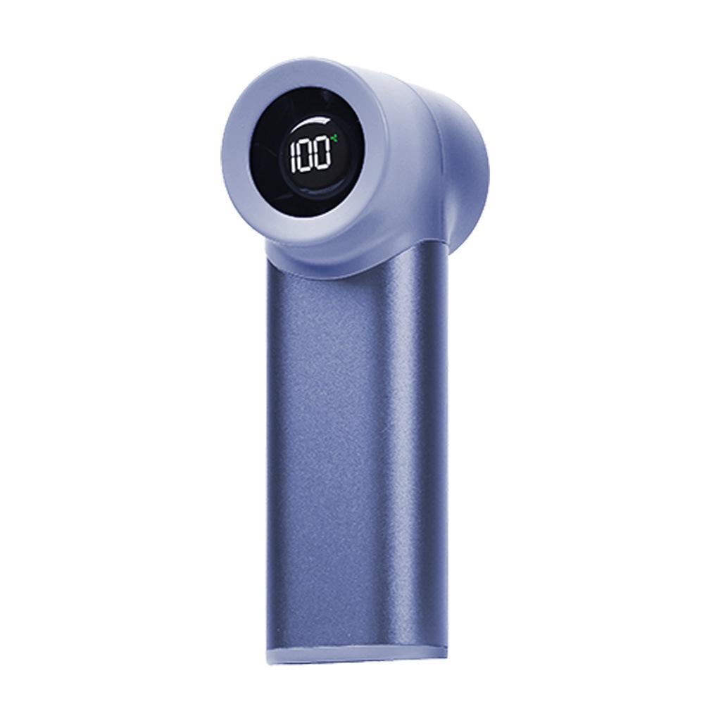 Portable High-Speed Mini Fan with LED Display and 100 Adjustable Speeds