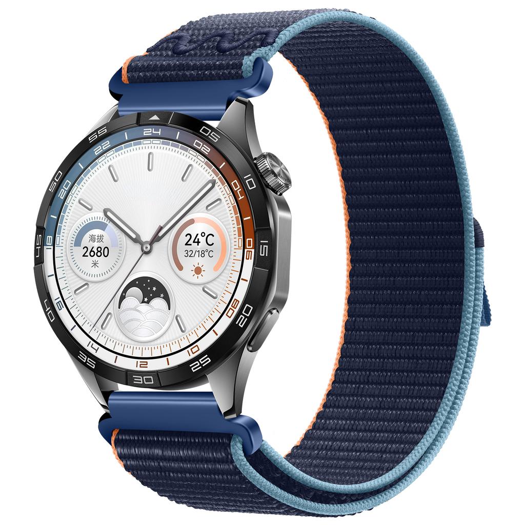22 мм 20 мм Нейлоновый петлевой ремешок Для Huawei Watch GT5/4/3/2 Pro 46 мм Браслет на запястье Samsung Watch 7 6 5 4 Amazfit GTR/Balance Ремешок