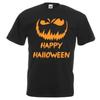 Adults Happy Halloween Scary Pumpkin Spooky Holiday Unisex Black TShirt