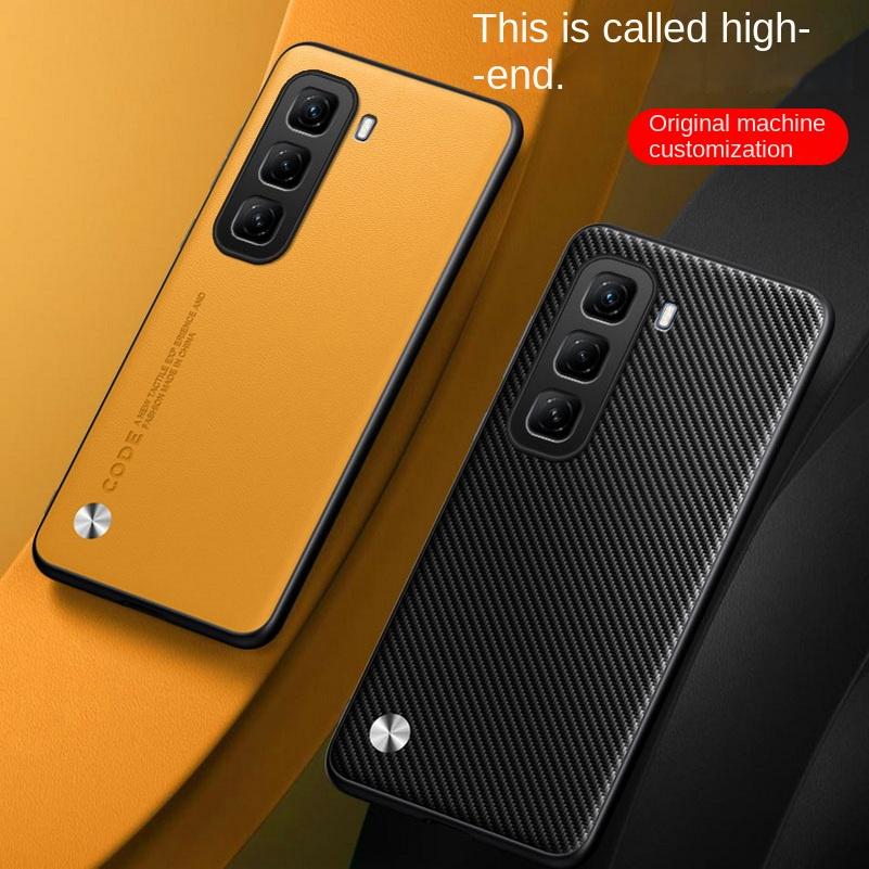 Простой кожаный чехол для Infinix Hot 50 Pro + Hot50 Pro Hot 50 50i 40 40i 30i INFINIX SMART 9 8 Роскошный жесткий защитный чехол для камеры