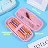 Gift for School Kids Stress Relief Squeeze Toy Push Bubble 3D Pencil Case Fidget Toys Cartoon