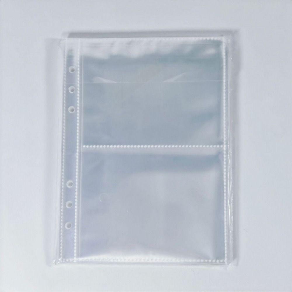 Reusable Transparent Photo Album Multi Pockets A5 Sticker Collect Book Diary