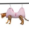 С 2 крючками Сумка для фиксации кошки Анти-побег Подвесная шлейка для кошки Гипоаллергенный Переноска-гамак для питомца Дом