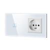Zhengshang C8 Граффити Zigbee Сенсорный Умный Выключатель с 80 Ом Голосовым Управлением для Alexa и Google Assistant.