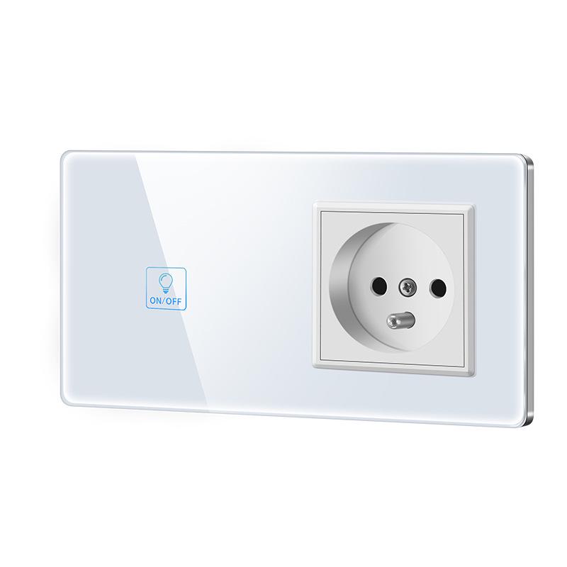 Zhengshang C8 Граффити Zigbee Сенсорный Умный Выключатель с 80 Ом Голосовым Управлением для Alexa и Google Assistant.