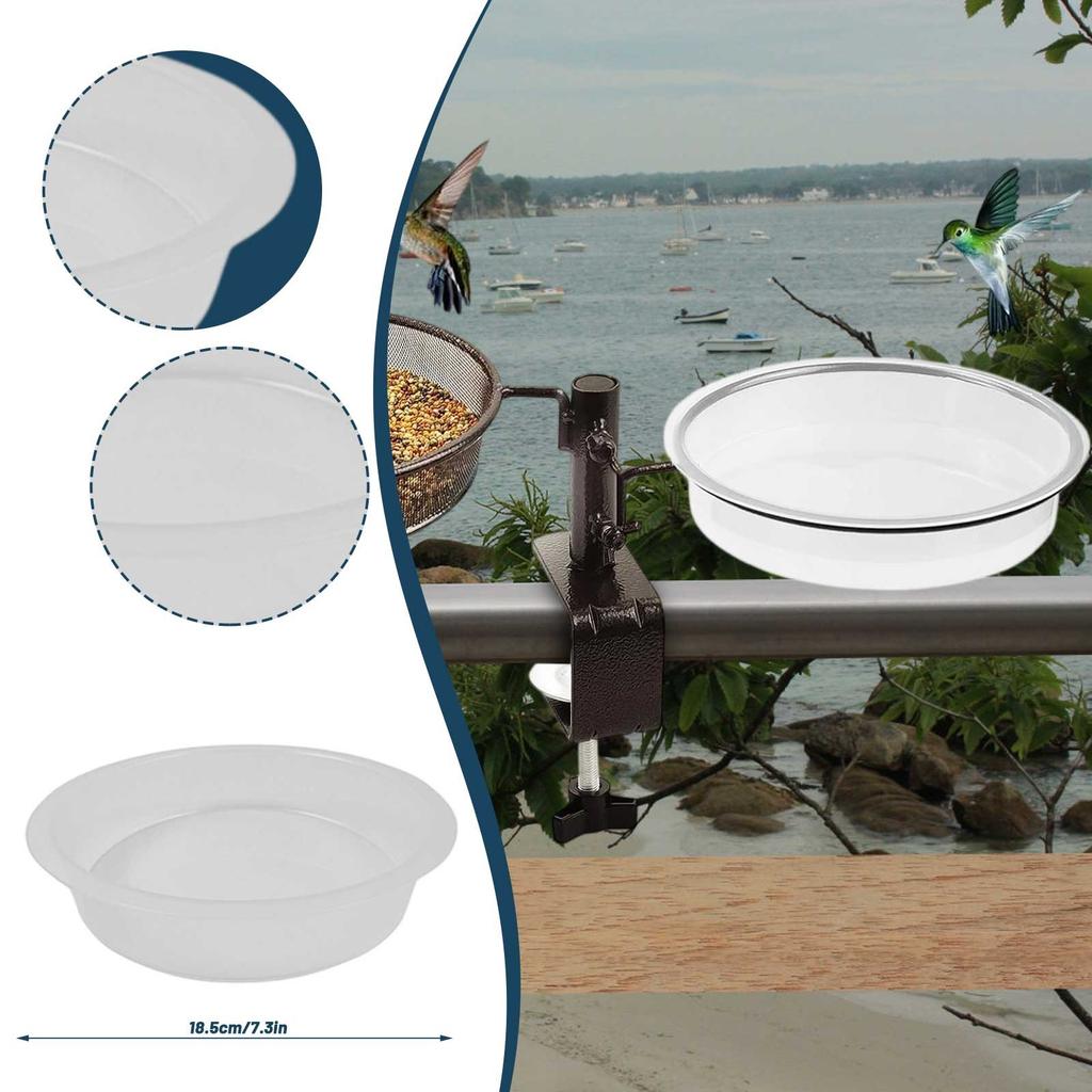 Кормушка для птиц, поддон для воды, уличная кормушка для птиц во дворе, диспенсер для воды