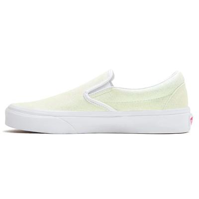 Классические мужские кроссовки без шнуровки с УФ-блеском, разноцветные, розовые, истинно-белые, VN0A33TB3UA