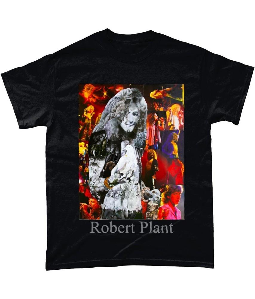 Robert Plant Dove Collage Tuor Black Men S234XL Tshirt Unisex T-Shirt