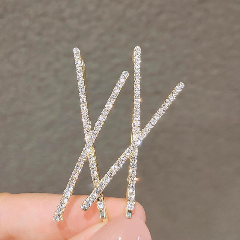 2 шт. крестообразные шпильки SX заколки для волос заколки простые боковые зажимы