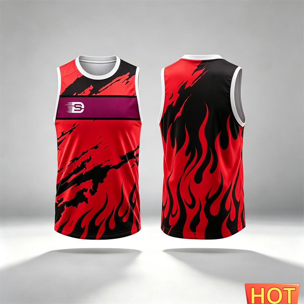 Sports Men's sleeveless T-shirt Summer Unisex Fitness Outdoor men's t-shirts and tank tops Quick Drying Loose Top Men's clothing