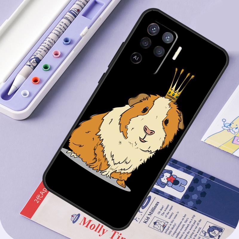 Funny Guinea Pig For Oppo A40 A60 A80 A94 A74 A54 A15 A18 A38 A58 A78 A98 A16 A76 A96 A57 A17 A77 A5 Pro Case