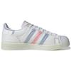 Adidas Оригинальные кроссовки Originals Superstar Futureshell в стиле ретро, повседневные, низкие, унисекс, белые, синие, розовые H00197