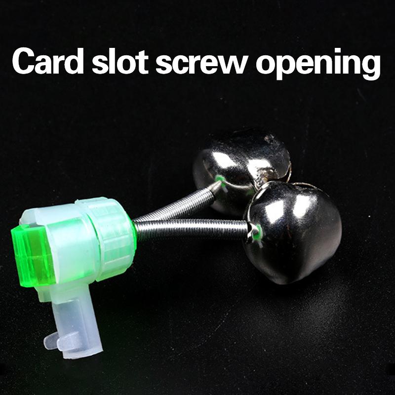 Колокол для рыбалки Anti-Fall Anti-Fall Sea Pole Throwing Rod Night Light Induction Night Fishing Rod Accessories Sea Pole Alarm