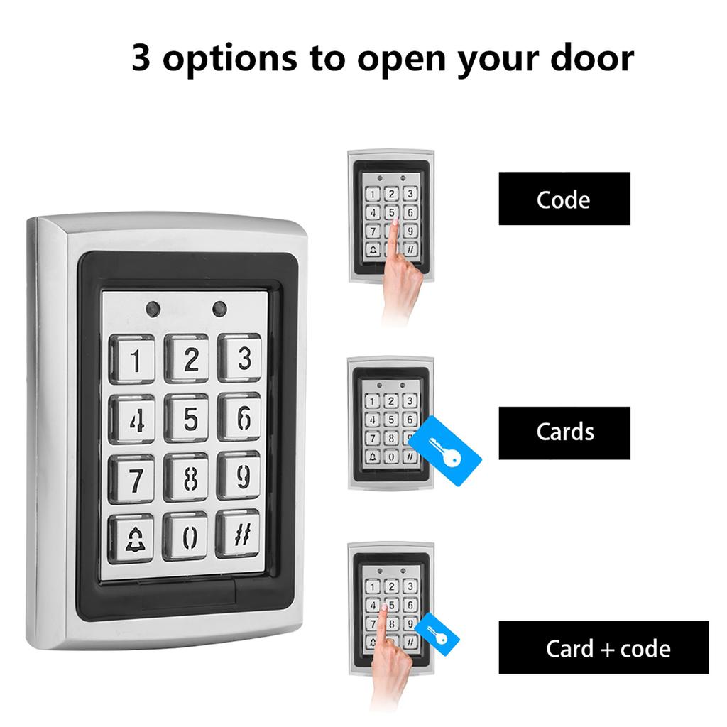 RFID Card Door Access Controller Keypad With Backlight Security Door Access Control