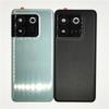 Стеклянная крышка аккумулятора для Oneplus 10T CPH2415 Задняя крышка Дверца Задний корпус С объективом камеры