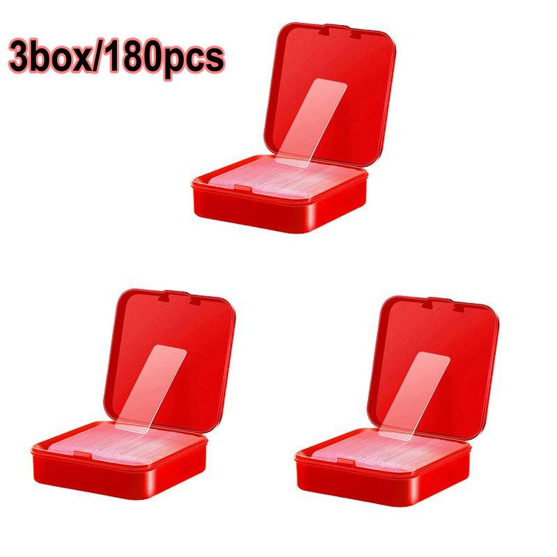 180/360/60 шт. прозрачные наклейки на стену, двусторонняя клейкая лента, немаркая лента, водонепроницаемая нанопрозрачная лента для лица, товары для дома