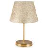 Золотой металлический корпус Altınip с тканым покрытием, абажур для изголовья, ночник для спальни