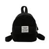 Handbag Corduroy Backpack Phone Bags Women School Bags Fashion Mini  Shoulder Bags  Women