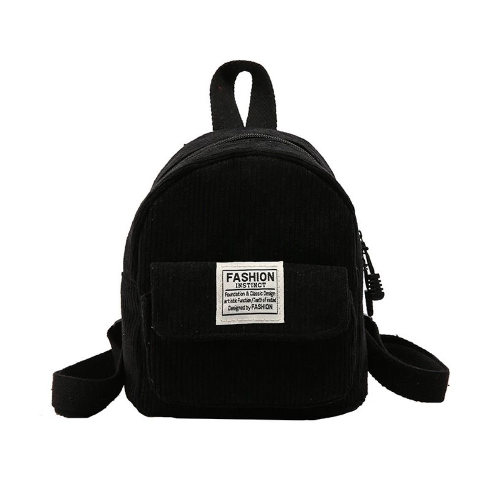 Handbag Corduroy Backpack Phone Bags Women School Bags Fashion Mini Shoulder Bags Women
