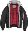 Зимняя куртка Alpha Industries MA-1 D-Tec Hood Bomber Jacket (183110) черный (183110-03)