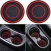 New 2-piece Anti Slip Mat, Car Coaster, Durable Car Cup Holder, Coaster, Universal, Dust-proof Protection for Car Interior