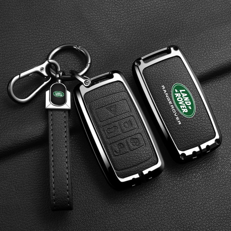 Чехол для ключей Land Rover для 2023 Range Rover Velar/Evoque, Discovery 4/5 - Исполнительный Спортивный Стиль.