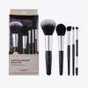 Portable Brush Set Makeup Brush Set Powder Brush Cheek Brush Eyeshadow Brush Blending Brush Eyebrow Brush Pouch Korean Cosmetics Beauty Tools Oryan