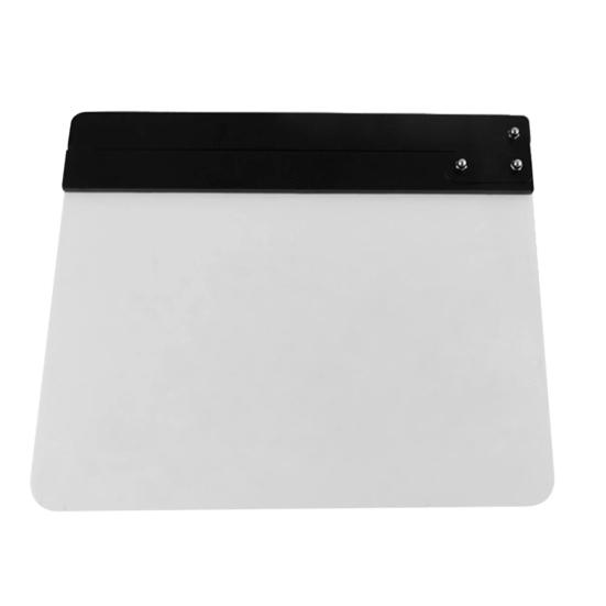 Film Clapper Board Acrylic Dry Erase Slate Colorful Director Video Scene Clapboard Cut Prop Whiteboard Marker Filming Tool