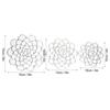 3 Pack Creative Flower Inserters Flower Grid Metal Accessories Flower Trellis Twisted Stem Holder for Special Occasions