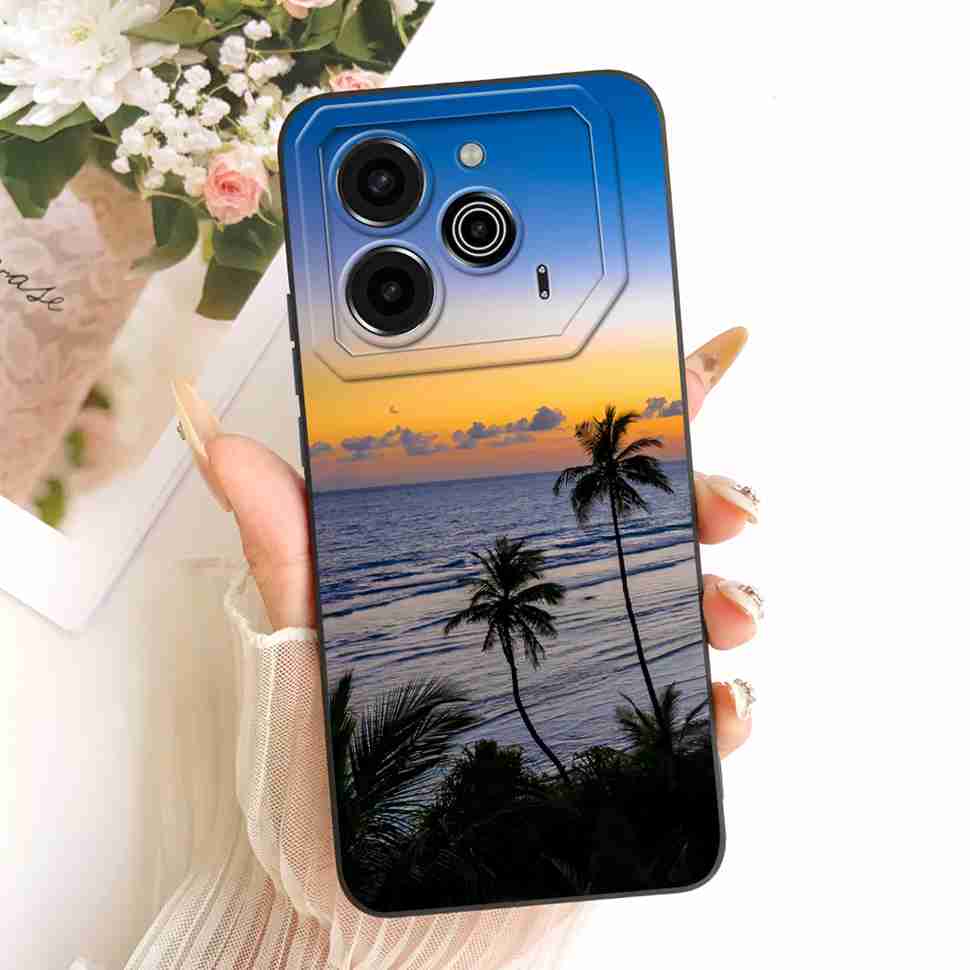 Чехол для телефона Tecno Pova 6 Pro 5G LI9 Модный узор Мягкий силикон Ударопрочный Для Tecno Pova6 Pova 6 Pro Защитный корпус