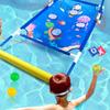 Pool Toss Game Bag Outside Yard Lawn Challenging Floating Swimming for Backyard