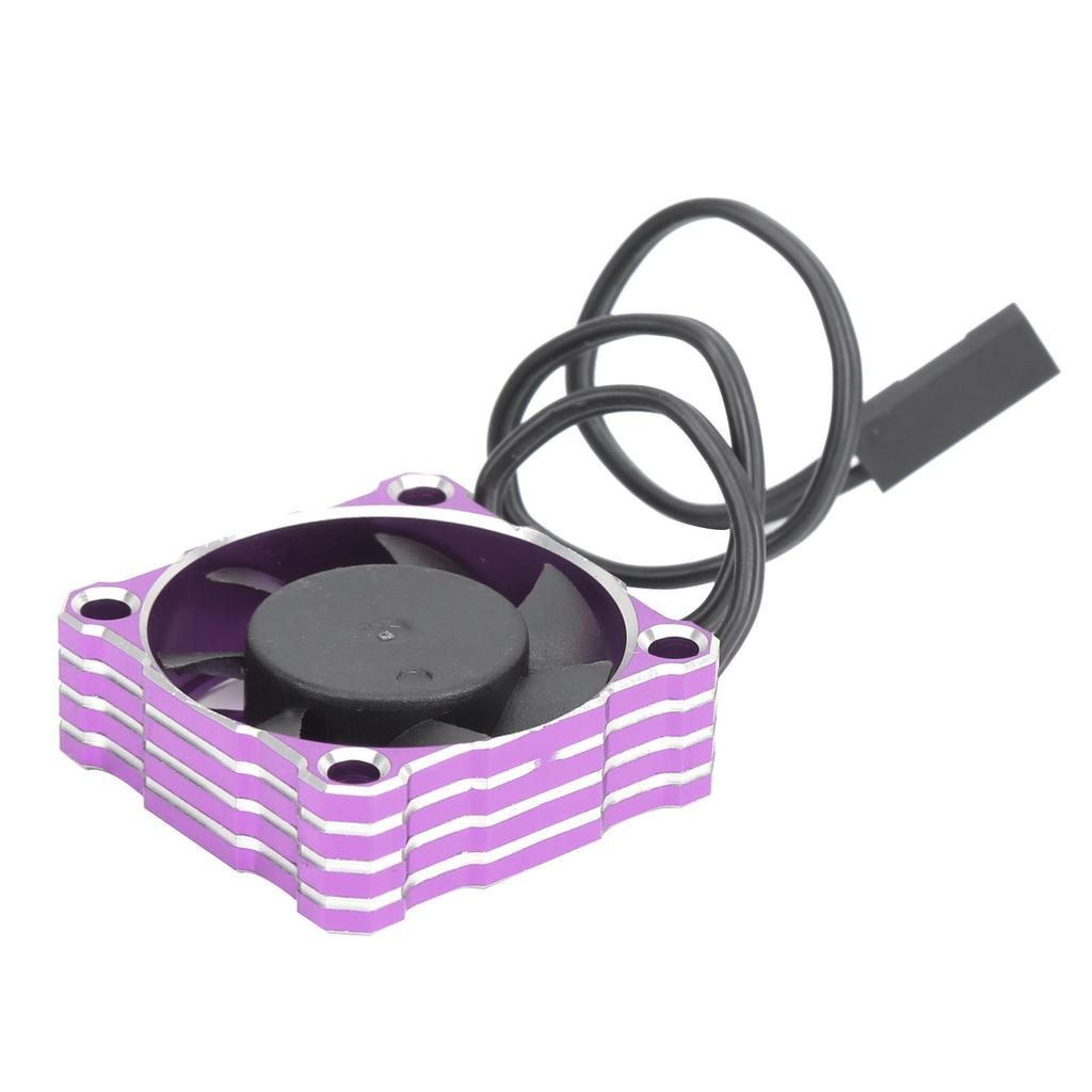 Вентилятор охлаждения для радиоуправляемой машины, водонепроницаемый, для соревнований, высокоскоростной двигатель 16000 об/мин 30 x 30 мм 59 В(фиолетовый )