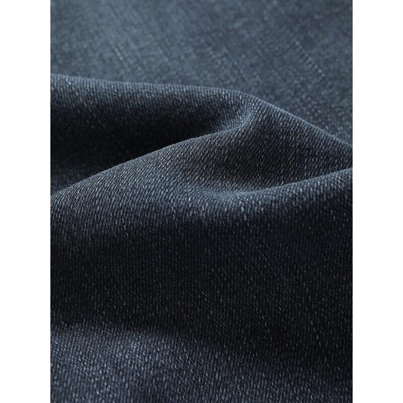 YOUNGOR Мужские теплые джинсы из матового денима на осень/зиму