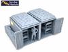 Gecko Model Scale US Military Base Container Barracks Vietnam Plastic Model Kit GEC35GM0116 1/35 (Scenery)
