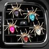 Diamond Crystal Spider Car Air Fresheners Air Vent Clips Cute Auto Diffuser Vent Clip Interior Decor Car Accessories for Women