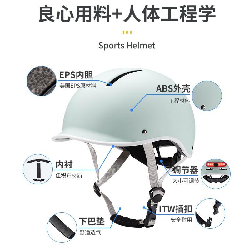Urban Cycling Helmet Adults Unisex Bicycle Skateboard Scooter Safety Gear ABS EPS Lightweight Outdoor Sports