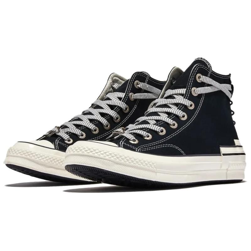 Converse Кроссовки унисекс Chuck Taylor All Star 70 Hacked Heel Hi Black Dark Moth Egret A07982C