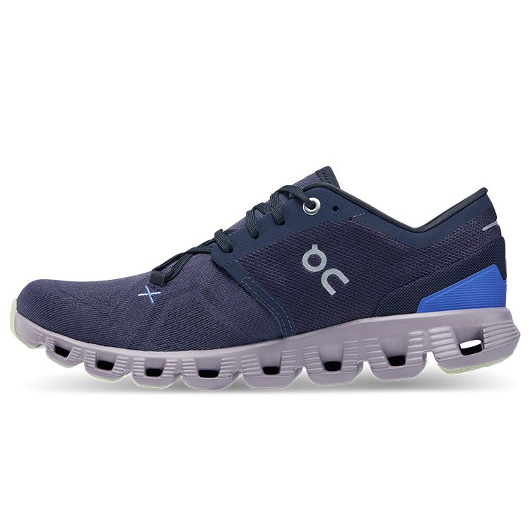 Женские кроссовки Cloud X 3 Midnight Heron синие 60.98689