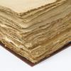 Винтажный вид Кожаный журнал Книга ручной работы Журнал из 100% переработанной бумаги, Для, Блокнота, Альбома для эскизов, Дневника, письма