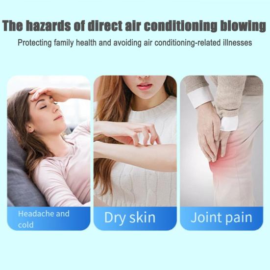 Выдвижной дефлектор для кондиционера воздуха Регулируемый дефлектор для ветрового стекла с защитой от прямого обдува Универсальный подвесной дефлектор для кондиционера воздуха