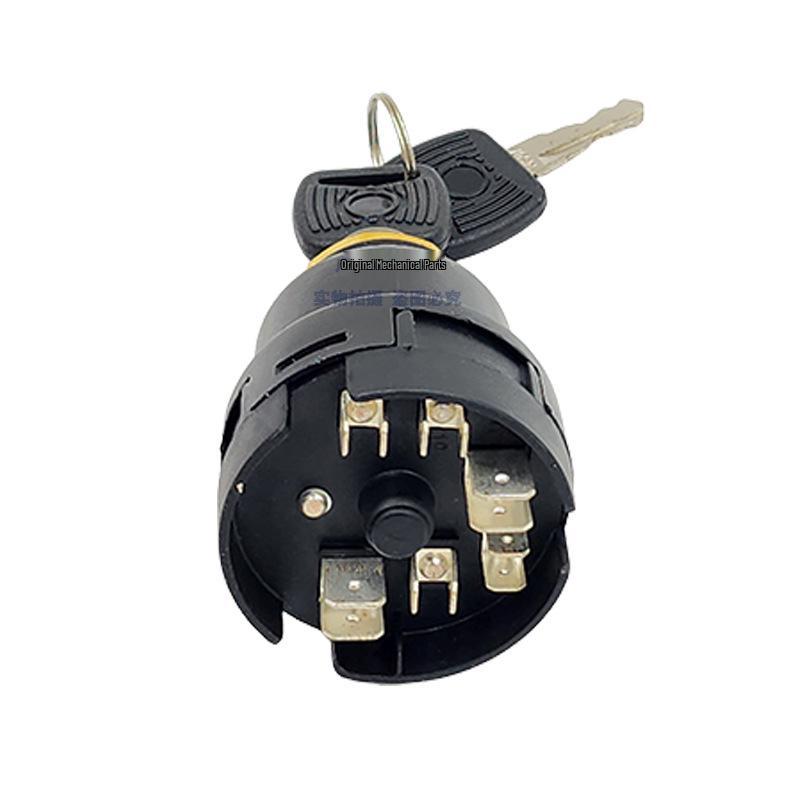 Yuchai Excavator Ignition Switch for Models YC60, 65, 85, 135, 210, 230, 360-8