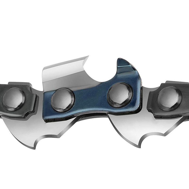 1/2/3/4/6 шт. 16-дюймовая цепная пила 3/8" LP .050" калибр 55 приводных звеньев полудолото электрическая бензиновая цепная пила запасные части лесозаготовка обрезка