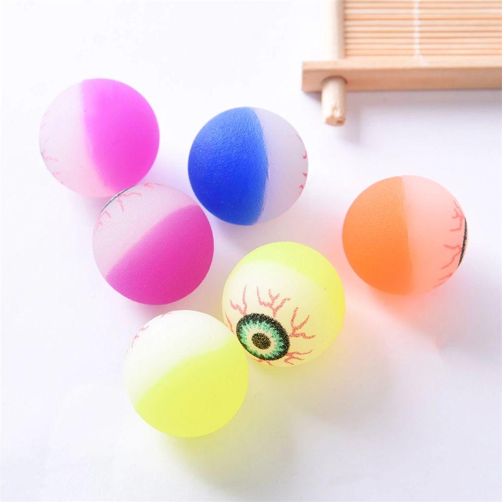 Bouncy Toy Toy Balls Halloween Bouncy Balls Scary Eye Balls Jumping Balls Halloween Party Supplies