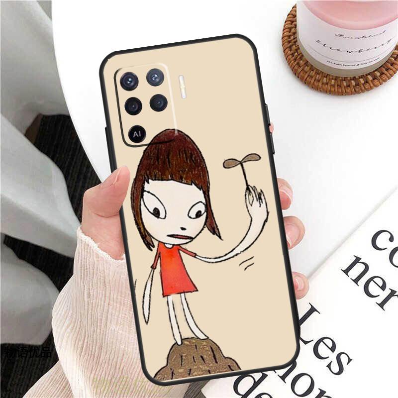 Чехол Yoshitomo Nara Для Oppo A78 A54 A74 A94 A17 A57 A77 A76 A16 A96 A18 A60 A80 A40 A38 A58 A98 A15 A5 Pro