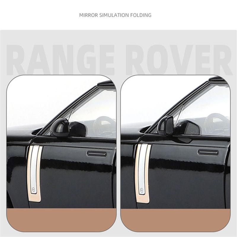 2024 1/18 Land Range Rover SUV литая модель автомобиля литой металлический внедорожник модель автомобиля звуковая и световая имитация детская игрушка подарок