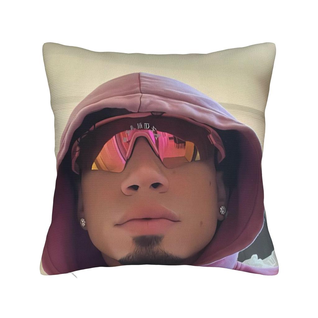 Omar Courtz Singer Pillow Case Graphic Pillow Cover For Living Room Chair Kawaii Cushion Cover