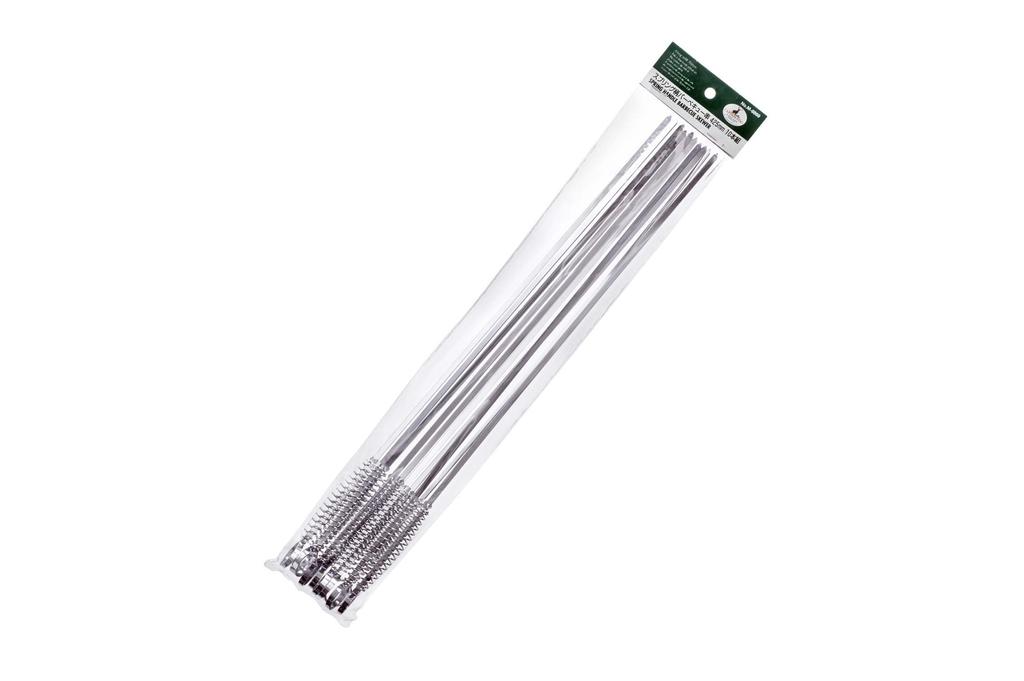 CAPTAIN STAG Barbecue Skewer Spring Pattern Barbecue Skewer 425mm Set of 10 M-8869