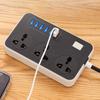 2m Extension Cord Surge-Protected Power Strip UK EU US Electrical Socket  Multi-function